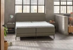 Boxspring Home 102 25 Boxspring Home 102 -Comfort Beddengoed Winkel 102 front kaal gespiegeld