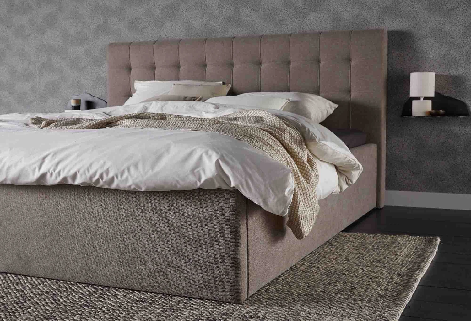 Gestoffeerd Bedframe Capella Julia 5 Gestoffeerd Bedframe Capella Julia - Afbeelding 3