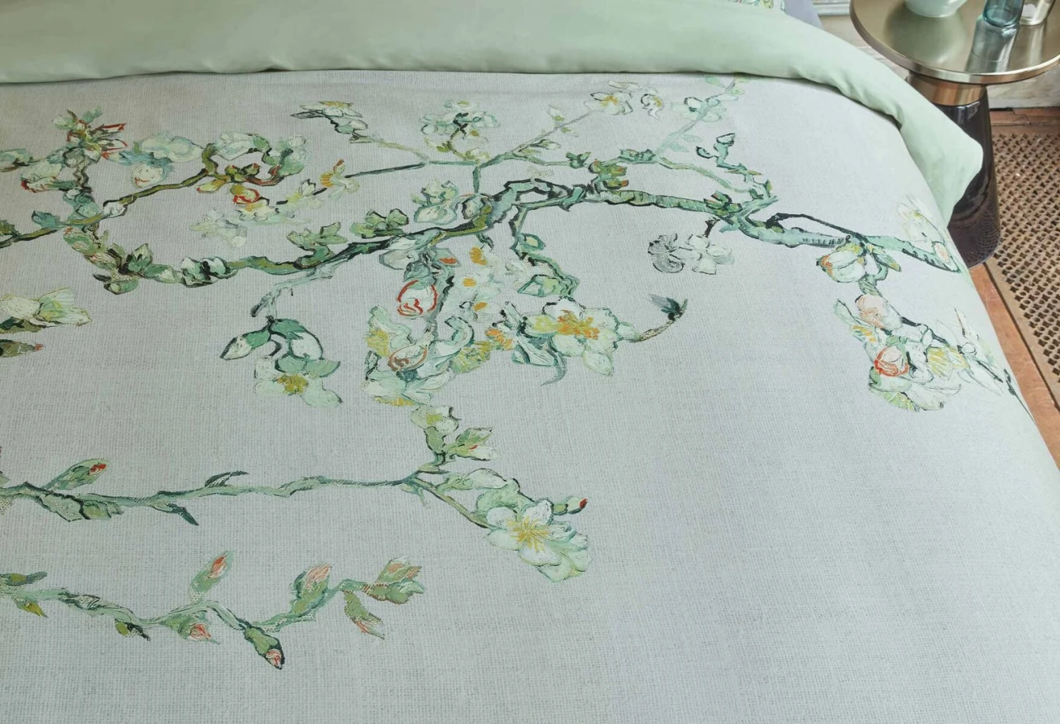 Van Gogh Blossom Dekbedovertrek Grey 6 Van Gogh Blossom Dekbedovertrek Grey - Afbeelding 4