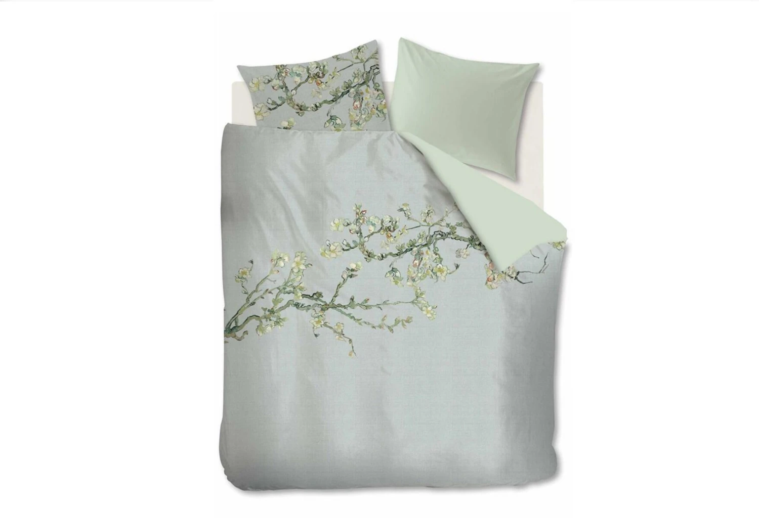 Van Gogh Blossom Dekbedovertrek Grey 3 Van Gogh Blossom Dekbedovertrek Grey