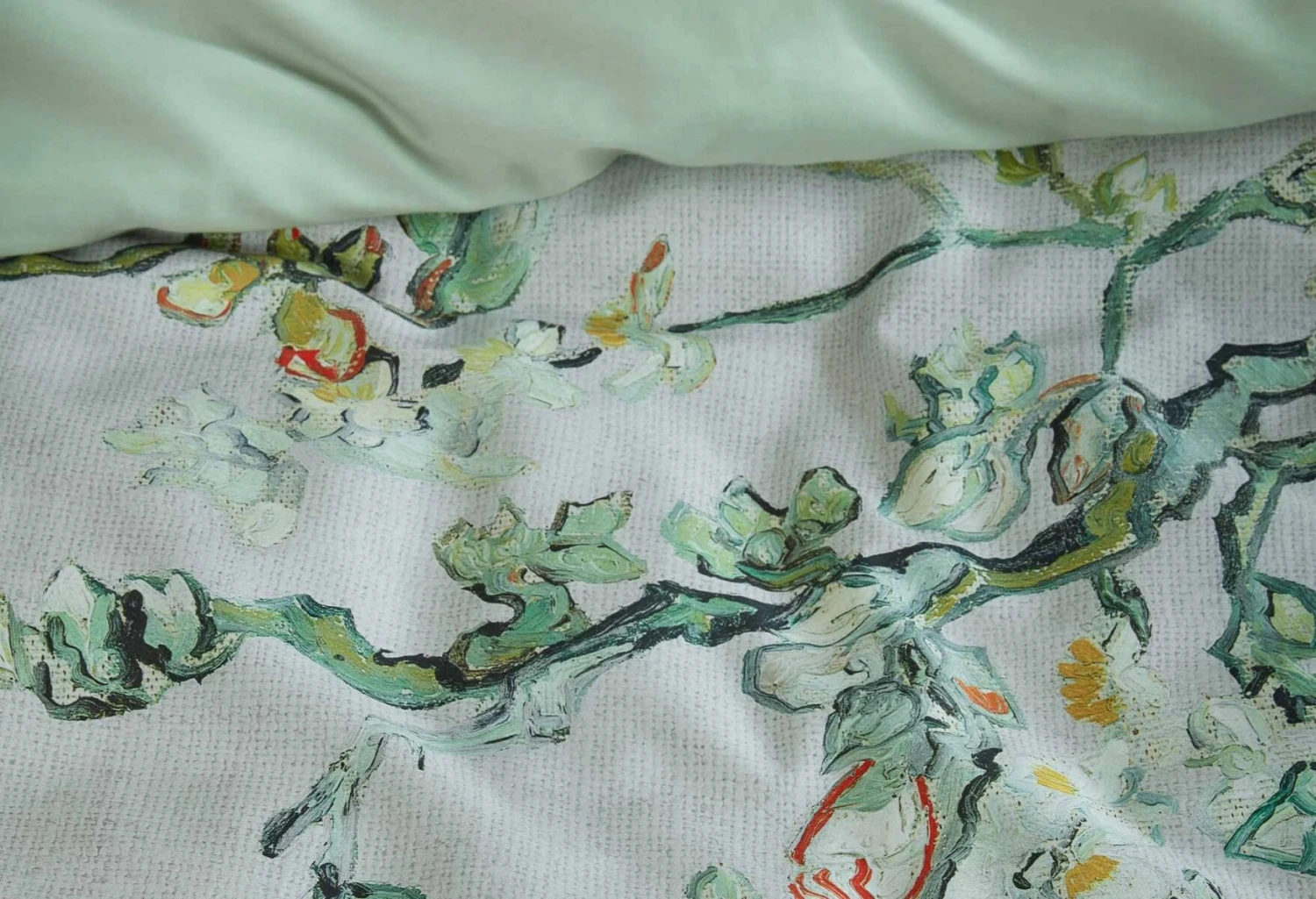 Van Gogh Blossom Dekbedovertrek Grey 7 Van Gogh Blossom Dekbedovertrek Grey - Afbeelding 5