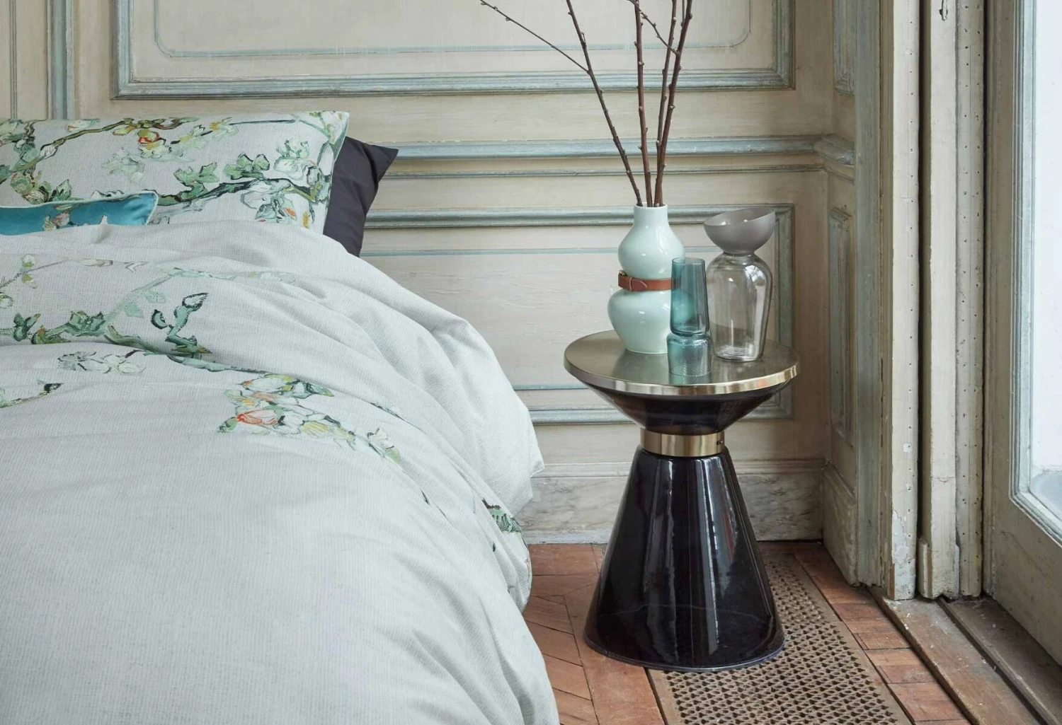 Van Gogh Blossom Dekbedovertrek Grey 5 Van Gogh Blossom Dekbedovertrek Grey - Afbeelding 3