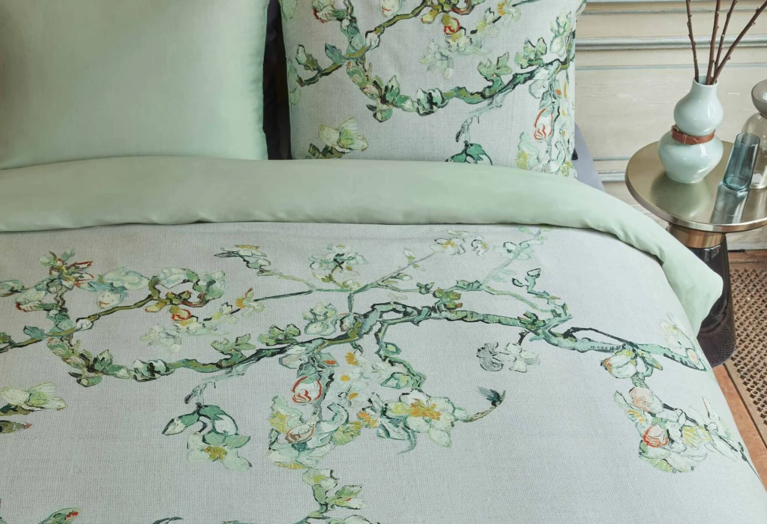 Van Gogh Blossom Dekbedovertrek Grey 8 Van Gogh Blossom Dekbedovertrek Grey - Afbeelding 6