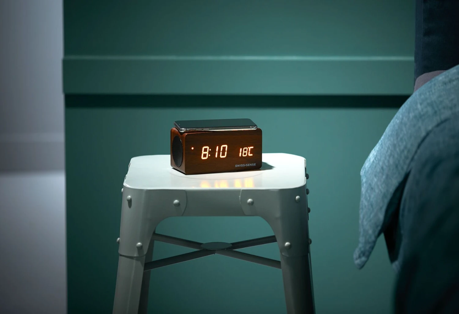 Houten Wekker 4 Houten Wekker - Afbeelding 2