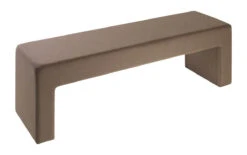 Bedbank Square Gestoffeerd