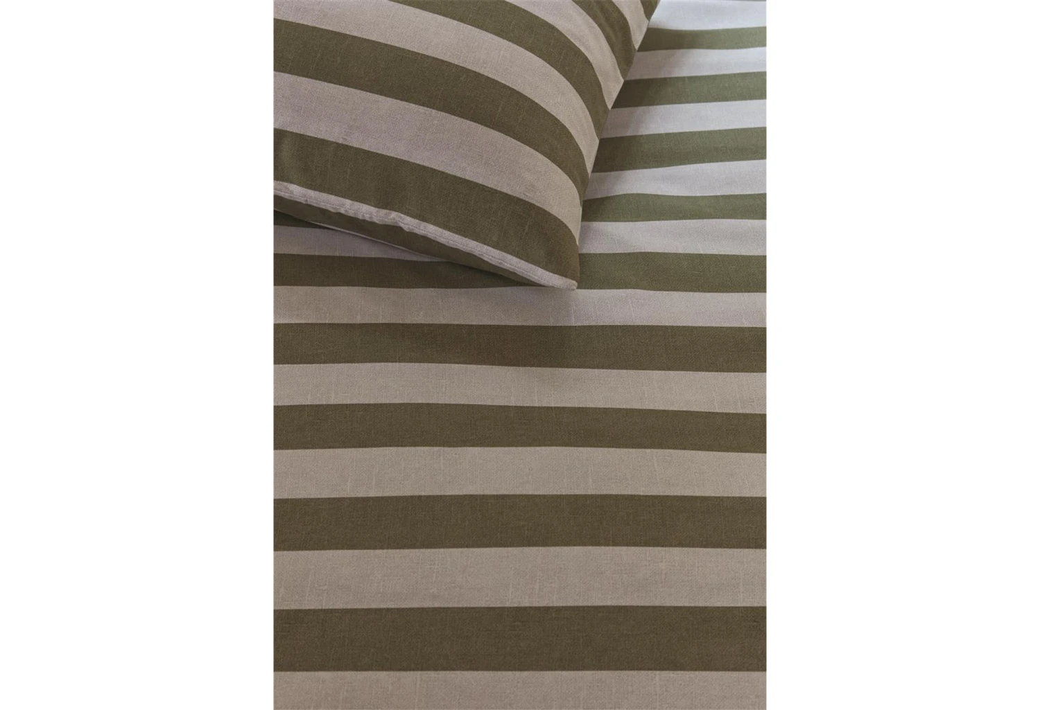 Vtwonen Bold Stripe Dekbedovertrek Green 7 Vtwonen Bold Stripe Dekbedovertrek Green - Afbeelding 5