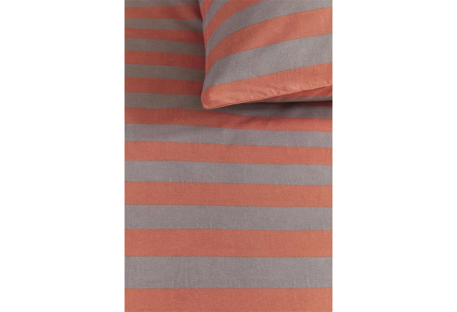 Vtwonen Bold Stripe Dekbedovertrek Peach 6 Vtwonen Bold Stripe Dekbedovertrek Peach - Afbeelding 4