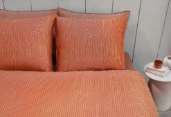 Vtwonen Broom Bow Dekbedovertrek Terra 13 Vtwonen Broom Bow Dekbedovertrek Terra -Comfort Beddengoed Winkel broom bow terra de dx 135x200 60