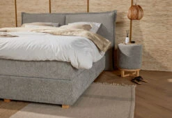 Boxspring Capella Cuscino - Snel Leverbaar -Comfort Beddengoed Winkel capella cuscino sfeer detail box kern poot 1