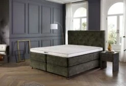 Boxspring Royal Babylon - Snel Leverbaar -Comfort Beddengoed Winkel carrera 3kwart kaal basis web gespiegeld 1 1