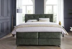 Boxspring Royal Babylon -Comfort Beddengoed Winkel carrera front basis web gespiegeld