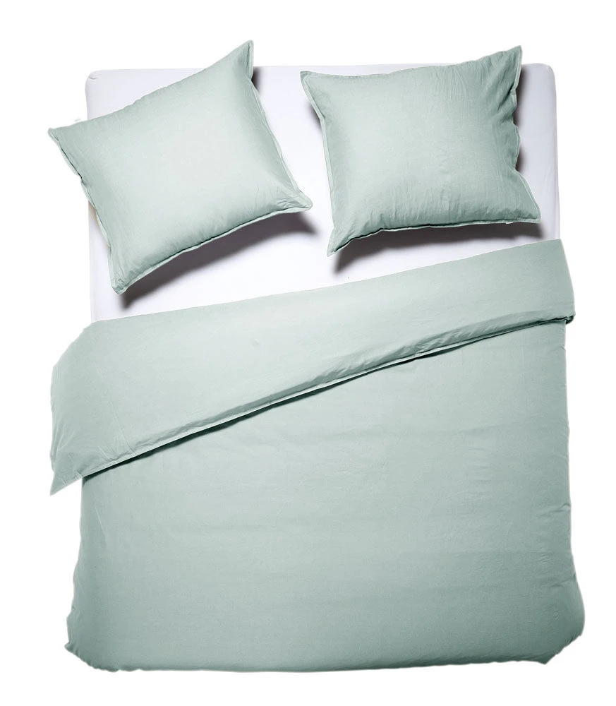 Dixxius Casual Dekbedovertrek Mint Green 3 Dixxius Casual Dekbedovertrek Mint Green