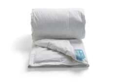 Dixxius Bronze Royal Custom Climate 1 Dekbed 15 Dixxius Bronze Royal Custom Climate 1 Dekbed -Comfort Beddengoed Winkel cc1 opgerold front omgeslagen