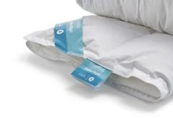 Dixxius Bronze Royal Custom Climate 2 Dekbed -Comfort Beddengoed Winkel cc2 hoek zijlabel