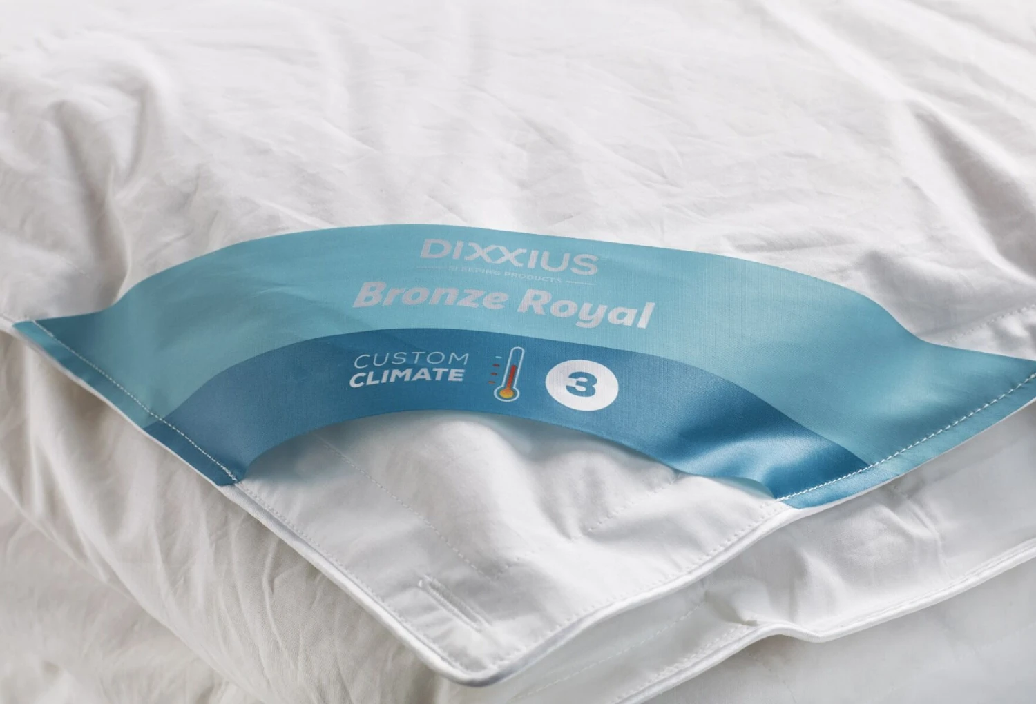 Dixxius Bronze Royal Custom Climate 3 Dekbed 4 Dixxius Bronze Royal Custom Climate 3 Dekbed - Afbeelding 2