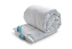 Dixxius Bronze Royal Custom Climate 4 Dekbed 14 Dixxius Bronze Royal Custom Climate 4 Dekbed -Comfort Beddengoed Winkel cc4 opgerold driekwart