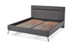 Gestoffeerd Bedframe Online-Only Dream Comet -Comfort Beddengoed Winkel comet driekwart met lattenbodem web