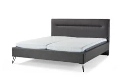 Gestoffeerd Bedframe Online-Only Dream Comet -Comfort Beddengoed Winkel comet driekwart met matrassen web