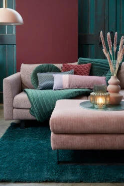 KAAT Confer Green Plaid 180x260 -Comfort Beddengoed Winkel confer green 01 mood