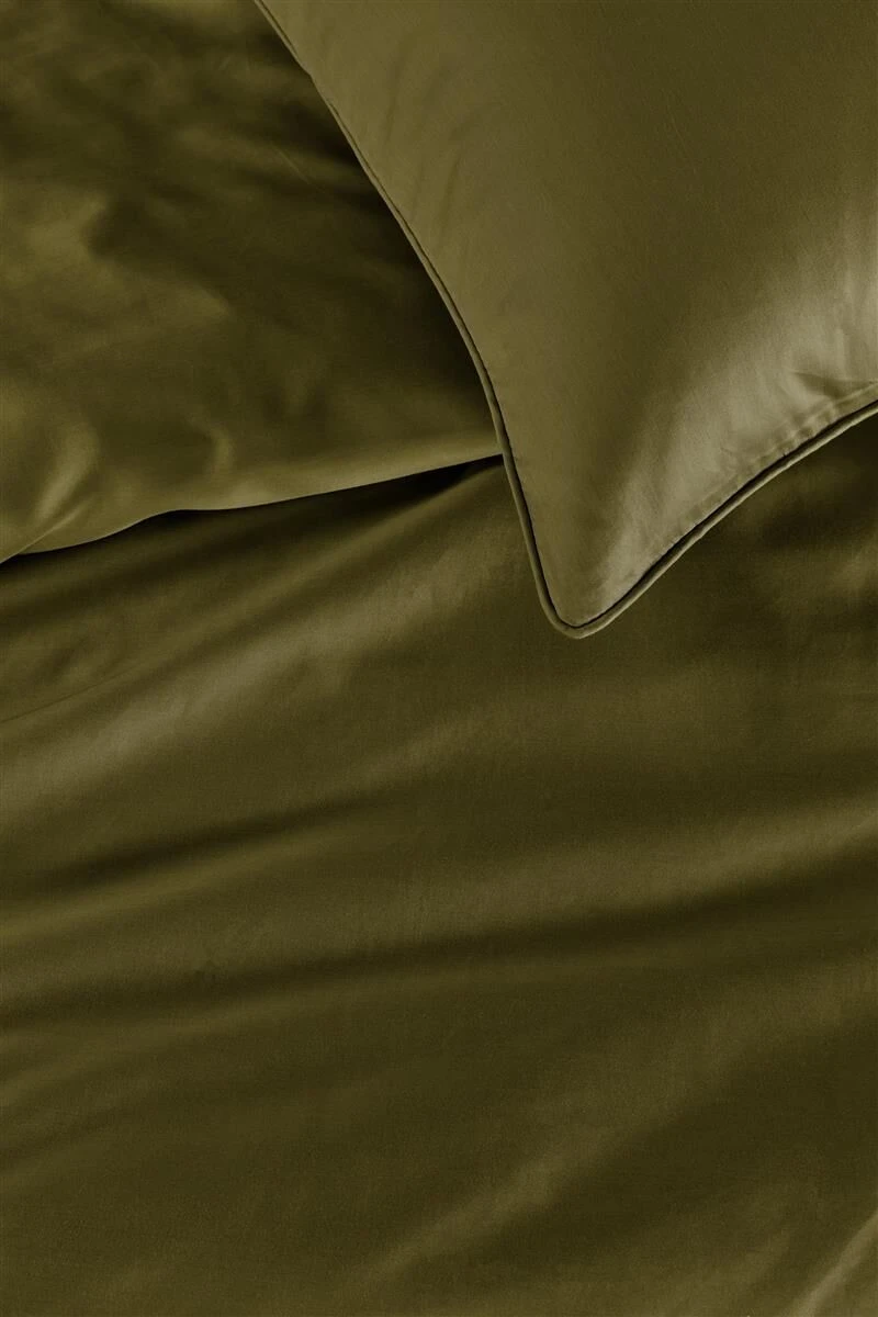 Beddinghouse Care Conscious Dekbedovertrek Olive Green 8 Beddinghouse Care Conscious Dekbedovertrek Olive Green - Afbeelding 6