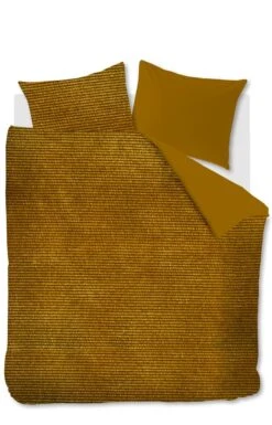 At Home By Beddinghouse Cosy Corduroy Dekbedovertrek Ochre