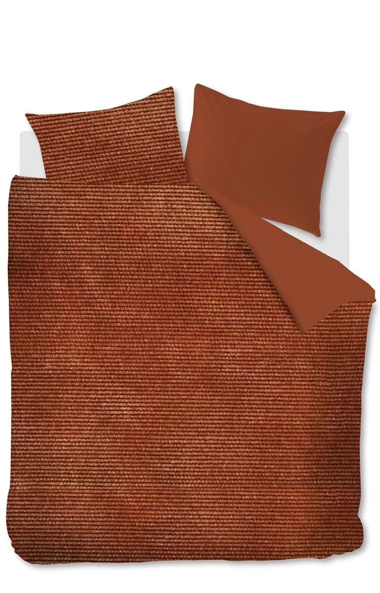 At Home By Beddinghouse Cosy Corduroy Dekbedovertrek Terra 3 At Home By Beddinghouse Cosy Corduroy Dekbedovertrek Terra