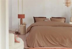 VTwonen Vt Wonen Earth Dekbedovertrek Peach 13 VTwonen Vt Wonen Earth Dekbedovertrek Peach -Comfort Beddengoed Winkel earth peach 01 mood large