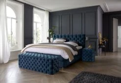 Boxspring Royal Atlantis -Comfort Beddengoed Winkel escalade 3kwart voetenbankbasis web 1