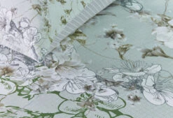 Kardol Fleurelle Dekbedovertrek Grey Green 12 Kardol Fleurelle Dekbedovertrek Grey Green -Comfort Beddengoed Winkel fleurelle grey green de dx 135x200 40