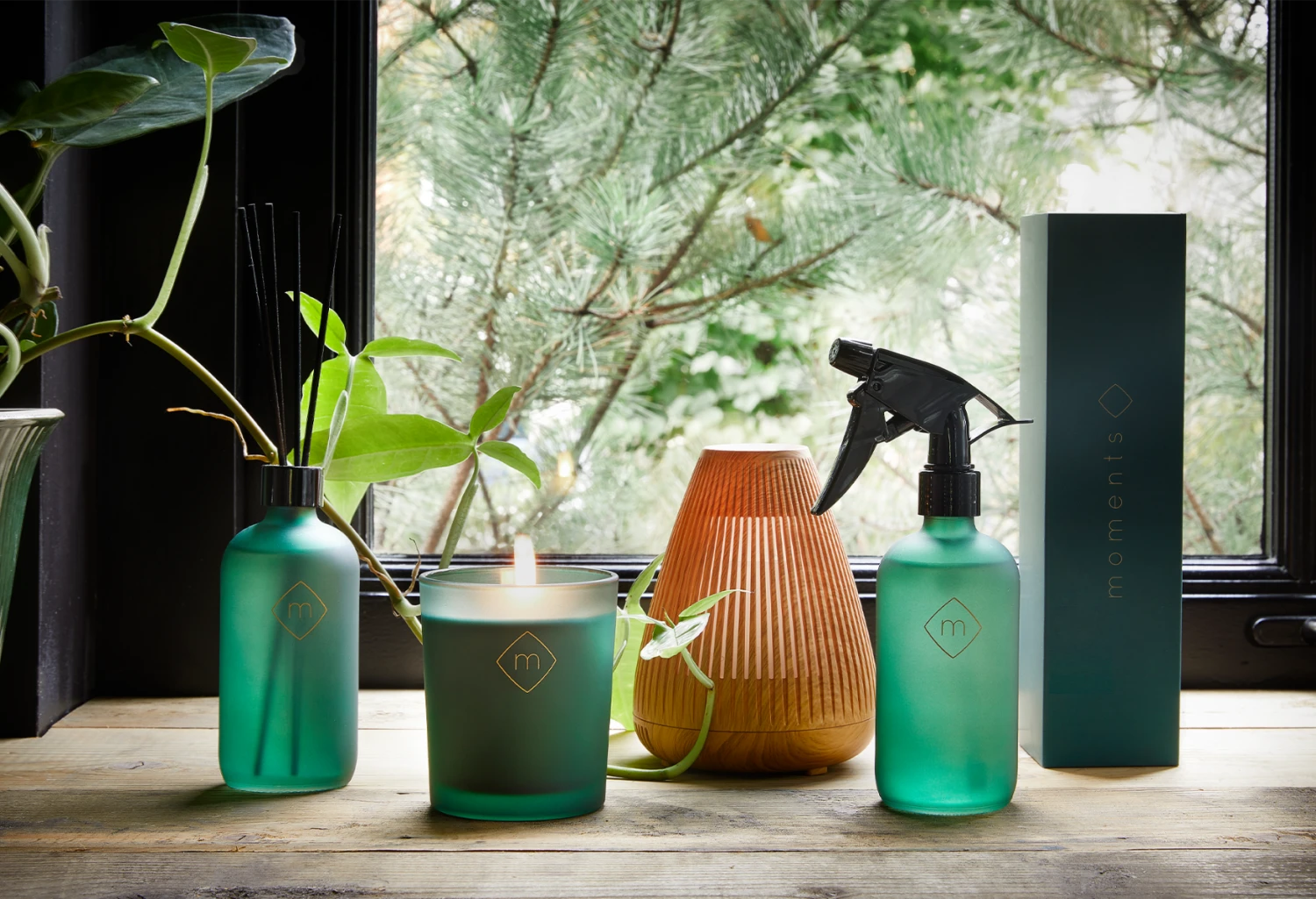Interieurspray Moments Forest Breeze 4 Interieurspray Moments Forest Breeze - Afbeelding 2