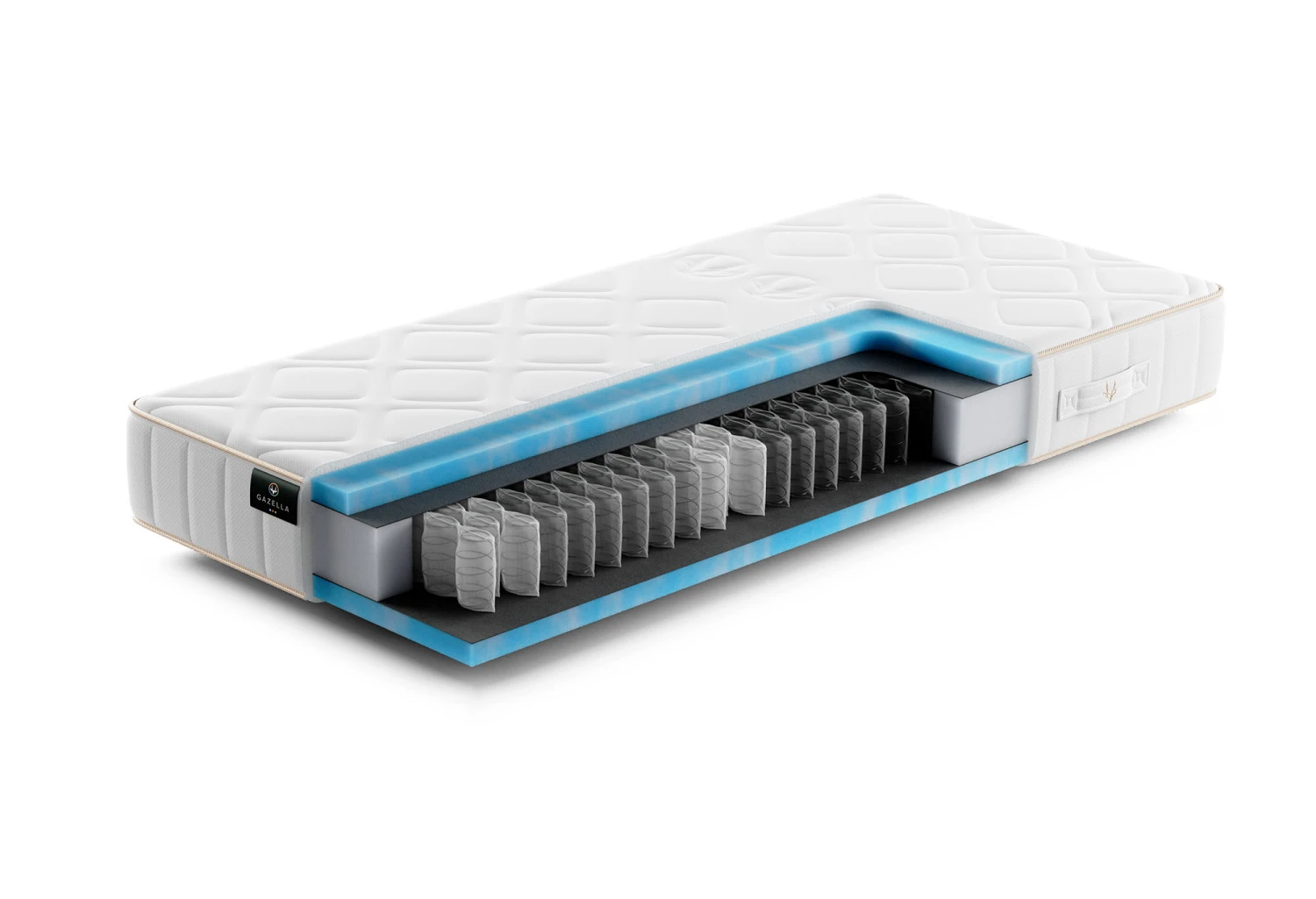 Gazella Breeze II Pocketvering Matras 4 Gazella Breeze II Pocketvering Matras - Afbeelding 2