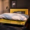 Boxspring Lifestyle By Vtwonen Ginger -Comfort Beddengoed Winkel ginger opgemaakt onderstel licht