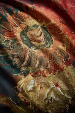 Van Gogh Gladioli Dekbedovertrek Dark Red -Comfort Beddengoed Winkel gladioli red 40 detail