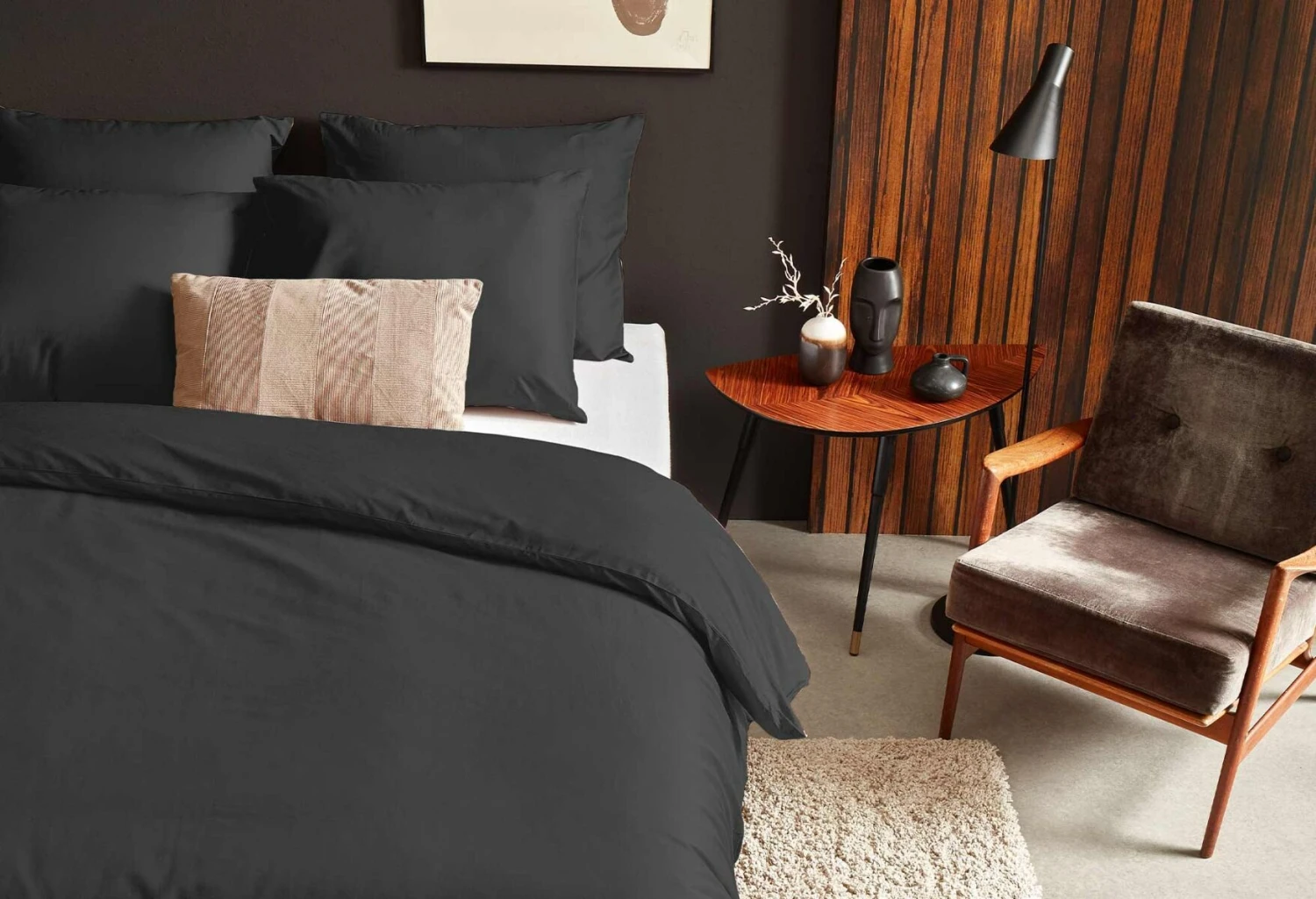 Dixxius Luxurious Lisboa Dekbedovertrek Graphite 6 Dixxius Luxurious Lisboa Dekbedovertrek Graphite - Afbeelding 4