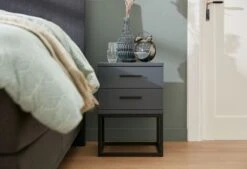 Boxspring Home 250 20 Boxspring Home 250 -Comfort Beddengoed Winkel home 250 detail nachtkast