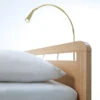 Bedlamp Solid Gold 2 Bedlamp Solid Gold -Comfort Beddengoed Winkel hoofdbordverlichting frame gold