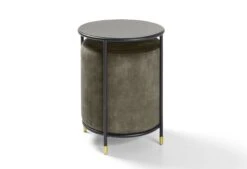 Royal Poef Botania 16 Royal Poef Botania -Comfort Beddengoed Winkel messing pootjes