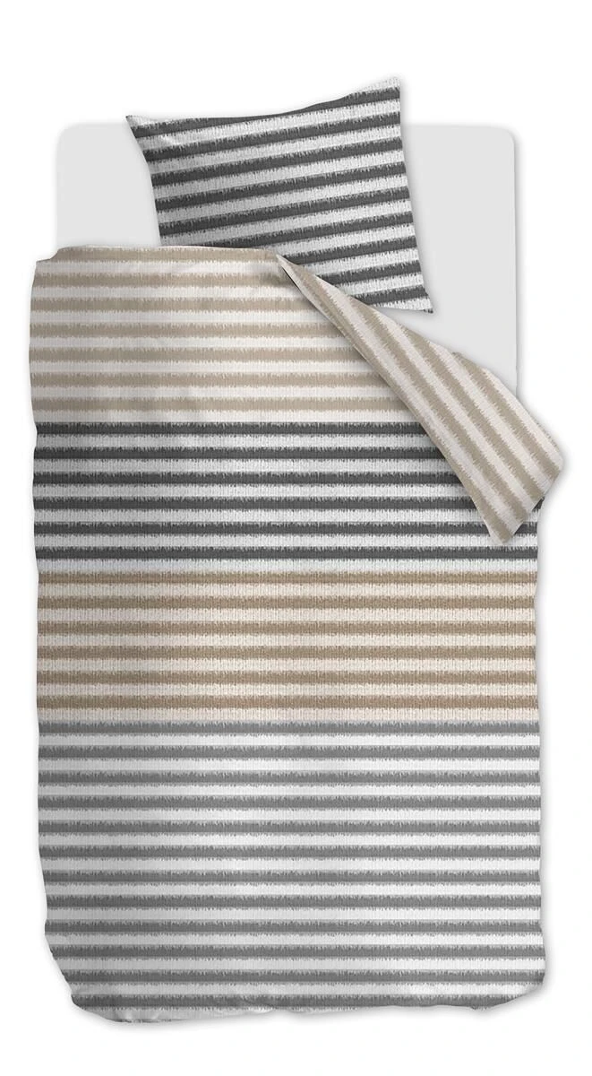 Beddinghouse Misha Dekbedovertrek Grey 4 Beddinghouse Misha Dekbedovertrek Grey - Afbeelding 2