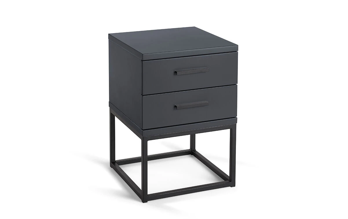 Nachtkast Cube Antraciet 3 Nachtkast Cube Antraciet