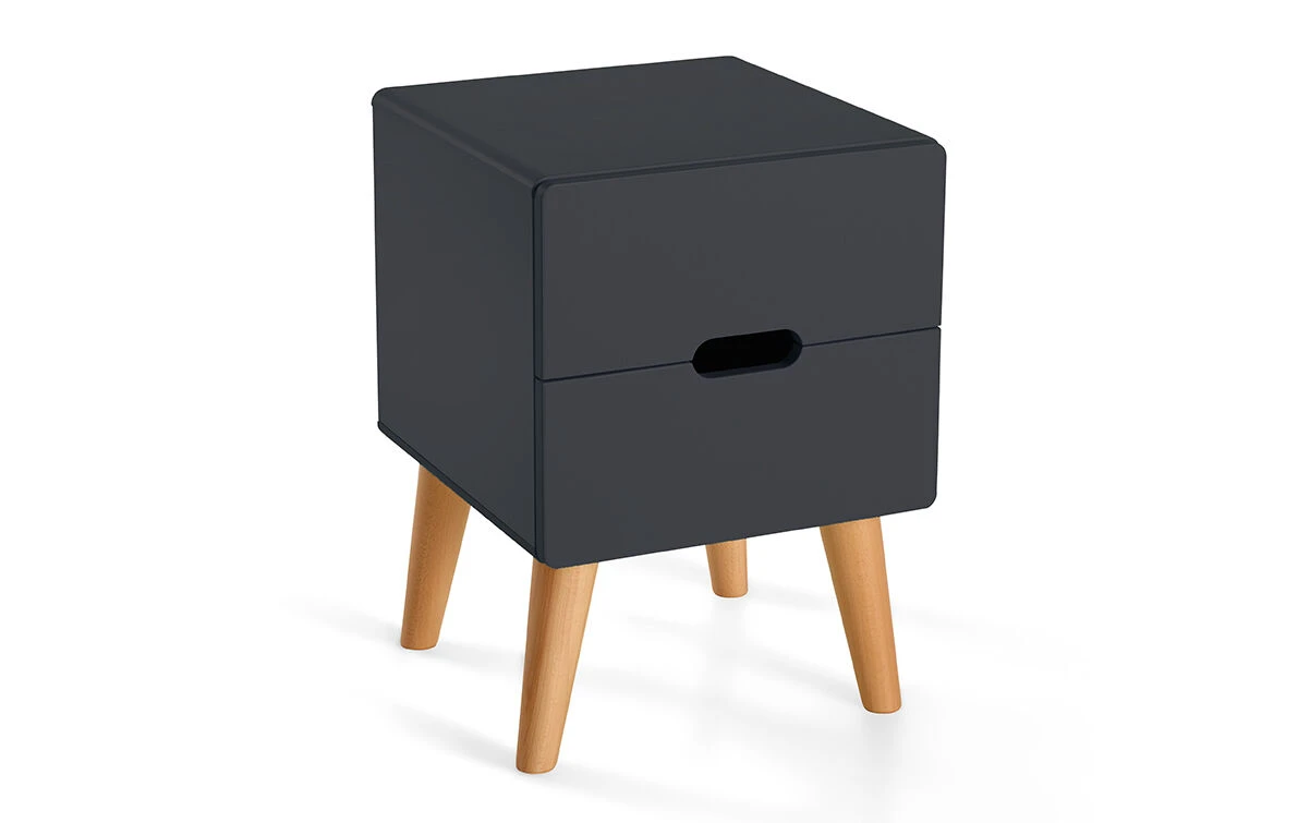 Nachtkast Dansk Antraciet 3 Nachtkast Dansk Antraciet