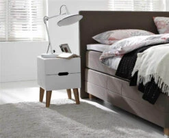 Nachtkast Dansk Wit -Comfort Beddengoed Winkel nachtkast dansk wit 5 1