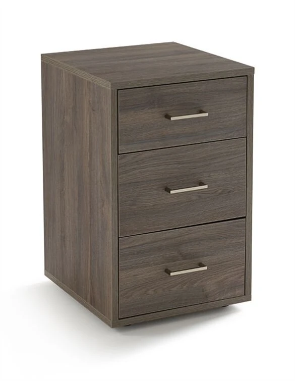 Nachtkast Smart Grijs Eiken 3 Nachtkast Smart Grijs Eiken