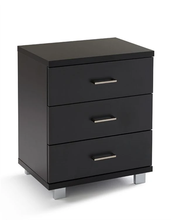 Nachtkast Trend Zwart 3 Nachtkast Trend Zwart