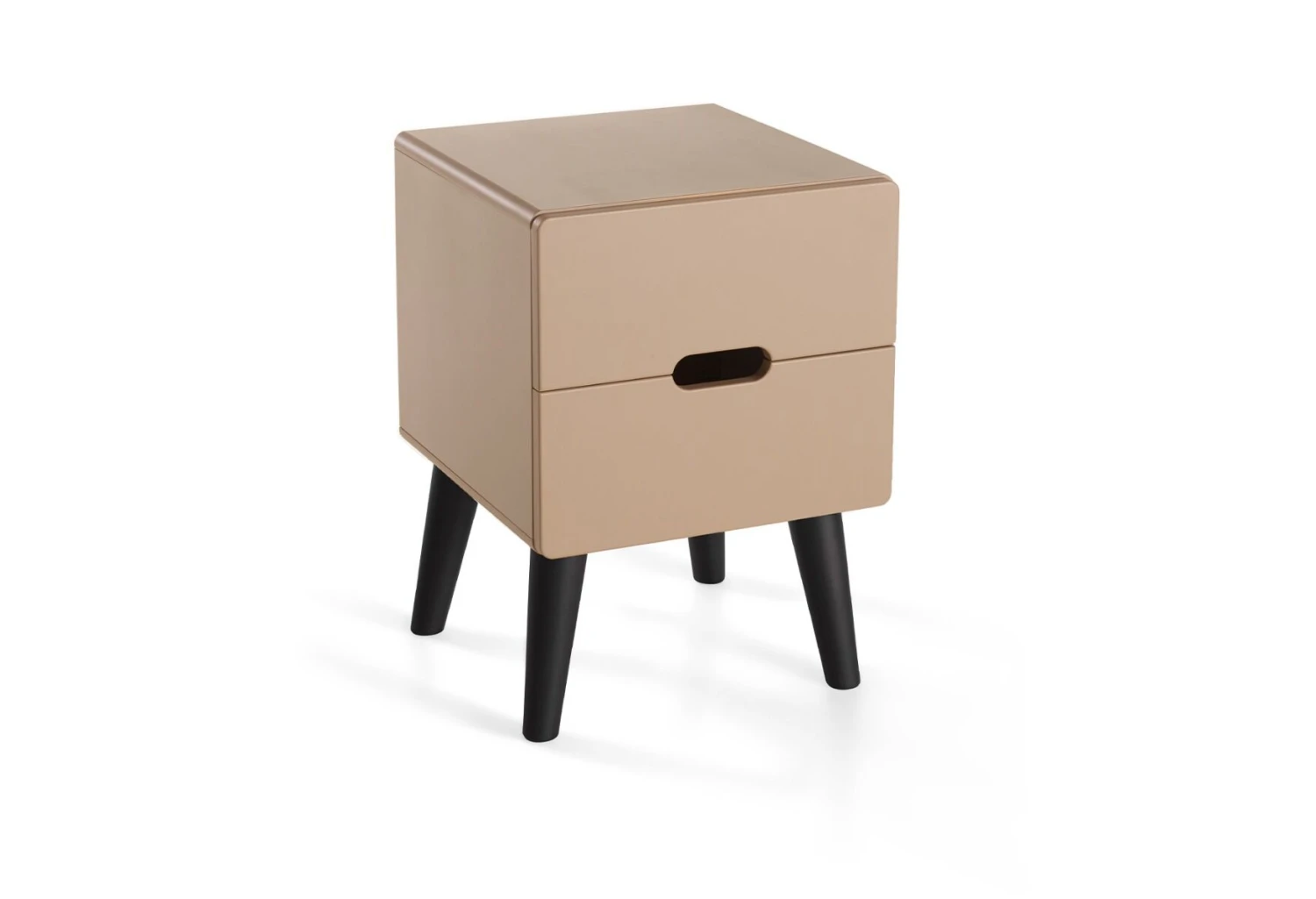 Nachtkast Dansk Taupe 4 Nachtkast Dansk Taupe - Afbeelding 2