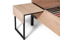 Nachttafel Balance Clear Ll -Comfort Beddengoed Winkel nachttafel eiken clear ii white oil timeless web