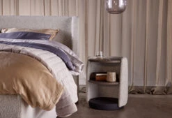 Nachtkast Fiera 7 Nachtkast Fiera -Comfort Beddengoed Winkel night milan sfeer detail kastje 1