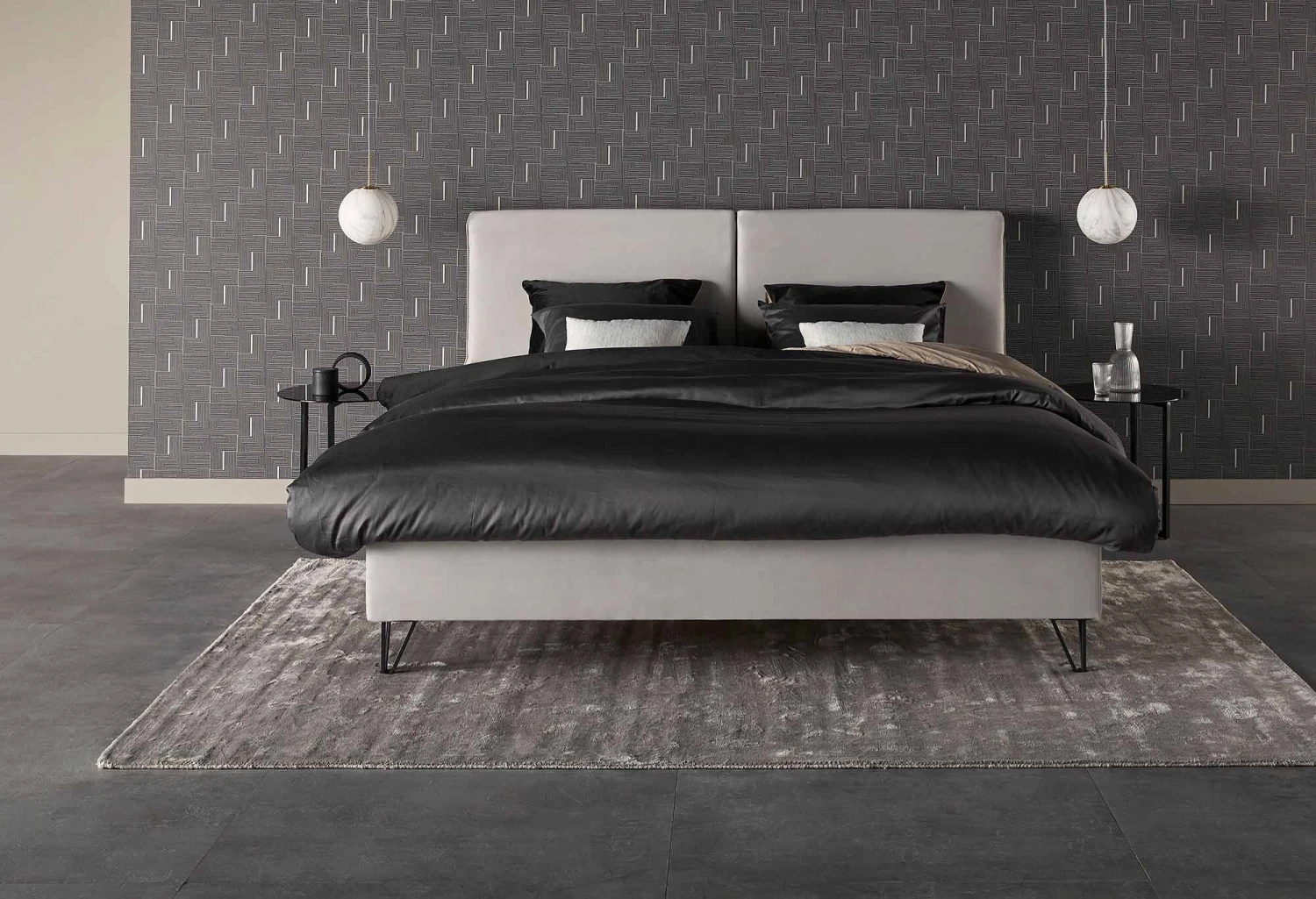 Gestoffeerd Bedframe Online-Only Night Stockholm 7 Gestoffeerd Bedframe Online-Only Night Stockholm - Afbeelding 5
