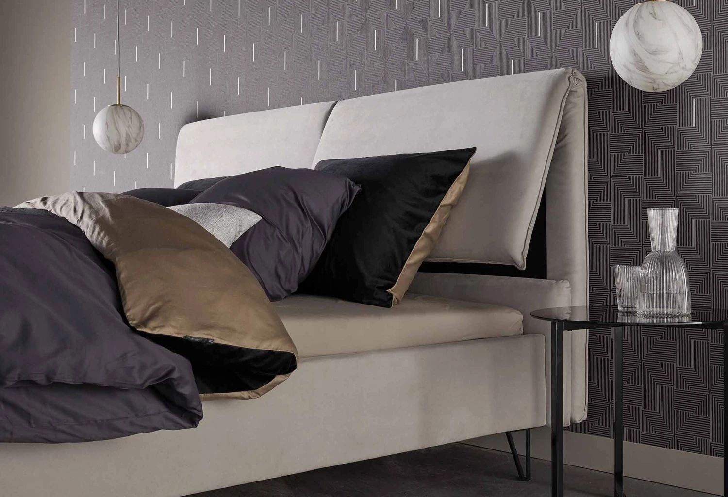 Gestoffeerd Bedframe Online-Only Night Stockholm 13 Gestoffeerd Bedframe Online-Only Night Stockholm - Afbeelding 11