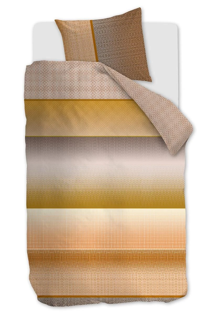 Beddinghouse Odette Dekbedovertrek Yellow 4 Beddinghouse Odette Dekbedovertrek Yellow - Afbeelding 2