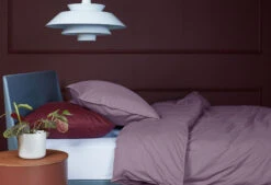 Beddinghouse Care Organic Basic Dekbedovertrek Mauve -Comfort Beddengoed Winkel organic basic mauve de dx 135x200 1